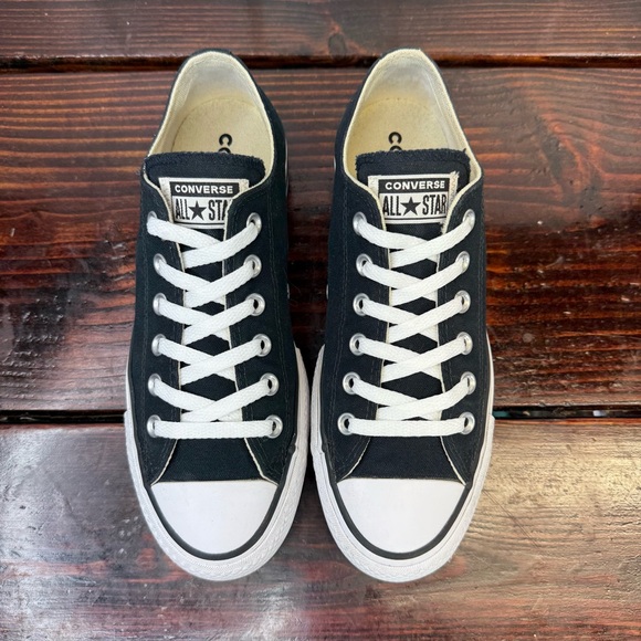 Converse Chuck Taylor All Star Lift Platform Ox Sneakers – Black – Women’s 8 - Picture 5 of 9